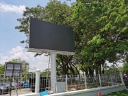 Column Mounted P10 HD LED Video Wall 960X960MM Iron Cabinet Outdoor LED Display