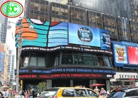 Curved Soft Led Video Wall P3.91 Led Media Facade Sphere Display 100000 Hours Life Span