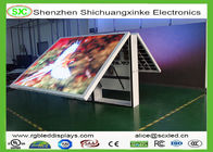 Waterproof Double Side Advertising LED Screens P6 Indoor With 14 Bits Grey Scale