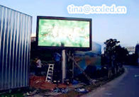 P10 Outdoor Big Video Panel LED Advertising Billboards Display With 3 Years Warranty