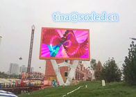 Building P6 P8 P10 SMD LED Screen Advertising Billboard Super Clear Vision 3 Years Warranty