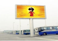 Outdoor Advertising LED Billboard Building Street Big P8 P10 LED Display Panels with Column