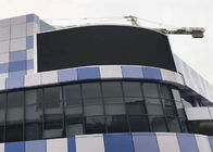 P8 8000 cd / sqm outdoor full color commercial LED display 1/4 scaning