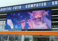 1R1G1B Road advertisement commercial good quality large hd p8 outdoor waterproof full color led video screen