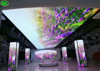 HD Indoor / Outdoor LED Curtain Display , LED Curtain Video Wall For Centure Place