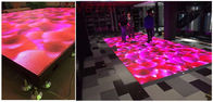 Indoor P6.25 LED Dance Floor for dj night club , 1/5 scan density WIFI control