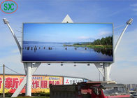 10mm Pixel Pitch Outdoor LED Billboards Full Color , Commercial SMD3528 Advertising LED Display
