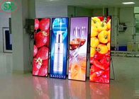 SMD2121 Indoor Advertising Led Screens With Iron And Steel Cabint