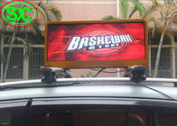 P6 LED Car LED Sign Display with 4G Remote Control taxi roof led display