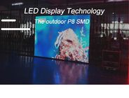 High Resolution IP65 P8 Outdoor Full Color LED Display Full Color SMD3535 1/4 Scan