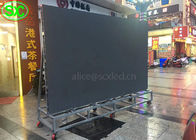 Waterproof IP65 Outdoor Movable Rental stand LED Display P4.81mm For Events , Led Screen Hire