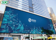 Wide Viewing Angle P6 Outdoor Full Color LED Display Large Size Billboard On Wall