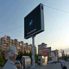 Outdoor RGB LED Display Flexible Screen P4.81 Curved Shape High Resolution