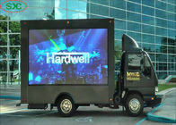 Easy Installation Mobile Truck Led Display Screen Outdoor P10 10000 Dots / Sqm