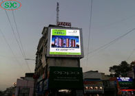 Wall Mounted Outdoor Full Color LED Display P10 HD 10000 Dots / Sqm Pixel Density