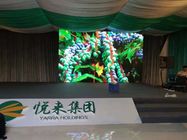Advertising P4 indoor HD full color LED display wall front magnet, high resolution