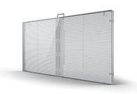 4000nits Brightness Transparent LED Screen Glass Panel Poster P3.91 Custom Shape