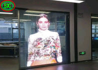 P3.9 Ultrathin Transparent LED Video Display Screen High Refresh Rate Over 3840Hz