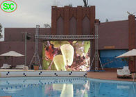 HD P3 Outdoor Commercial Rental LED Display 3000Hz Refresh Frequency