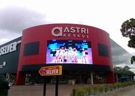 Outdoor Advertising Full Color LED Display Screen Sign SMD2727 Iron / Steel Cabinet