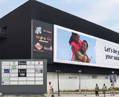 High Brightness P6 LED Billboards , Led Outdoor Advertising Screens Iron / Steel Cabinet