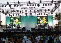 Die Casting Aluminum P6 Stage Rental LED Screen High Gray Grade for Concert Events Hire