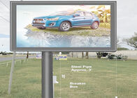 Outdoor P10 960*960mm High Brightness High Temperature Resistant Frame Column LED Billboard