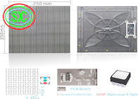 Full color Magnetic front maintenance P3.91 led display 250*250mm with QC confirm