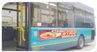 CE CB Outdoor Bus Waterproof LED Advertising Billboards P4 P5 P6 Full Color Front Service LED Display