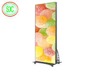 High configuration Stand Mirror screen indoor P3 Led Display Poster Screen 3G/4G remote control