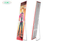 Indoor P3 Mirror Portable Led Poster Screen Full Color With Die Catsing Aluminum Cabinet