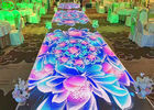 SMD 3535 Pixel 10mm Led Screen Dance Floor Hire 500mm x 500mm Cabinet