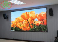 High refresh rate 3840 hz indoor P 3 LED display mounted on the wall for meetings