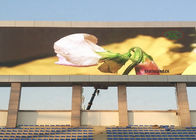 Big Outdoor Full Color Double Sides P8 P10Advertising LED Billboard Panels With Steel Structure