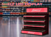 High clarity IP45 1R1G1B Shelf Led Display Billboard SMD XS-600-1.875 For Architecture