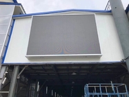 Media advertising fixed installation 7500cd high bright Nationstar SMD2727 P6 outdoor full color curved led screen