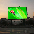 Media advertising fixed installation 7500cd high bright Nationstar SMD2727 P6 outdoor full color curved led screen