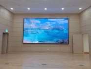 Back service diecasting cabinet 640*640mm RGB P2.5 led display screen for indoor advertising