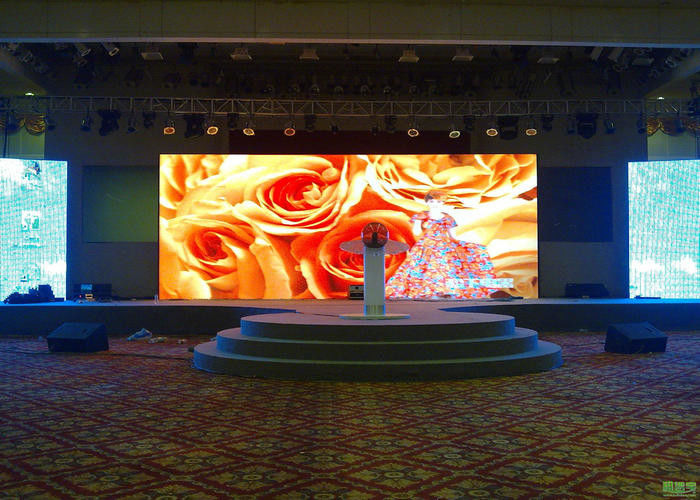 P4 SMD LED Stage Screen Rental / Multi Color Video Wall LED Display