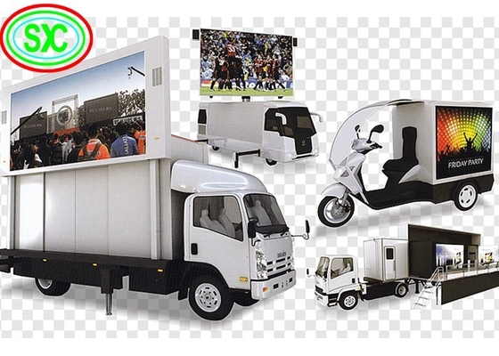 High Definition Mobile Truck LED Display Video , Advertising Truck Led Screen Billboard