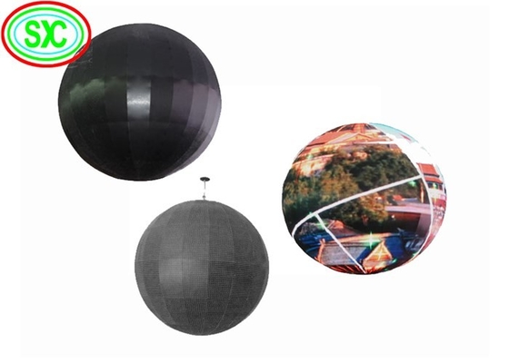 360 Degree Flexible Outdoor Advertising Led Display Screen Indoor Ball Sphere P4.8