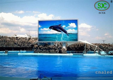 Waterproof Outdoor Full Color LED Display P10 1R1G1B with Long Viewing Distance led display cabinet