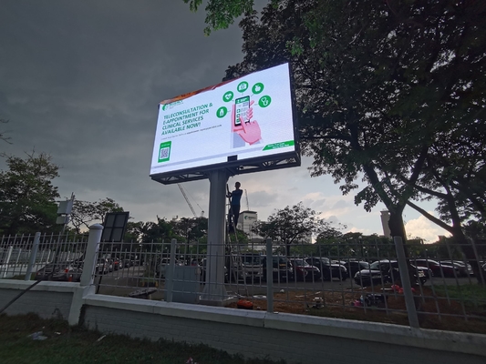 Outdoor Video Wall Advertising Full Color P6 mm Led Display Billboard Screen for Digital Signage and Displays