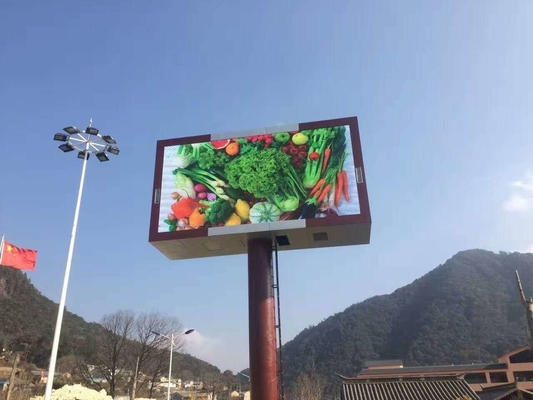 P8 SMD Outdoor 960X960MM Fixed Install Advertising LED Display/Screen with Pixel Pitch 8mm,novastar cards，8000nit bright