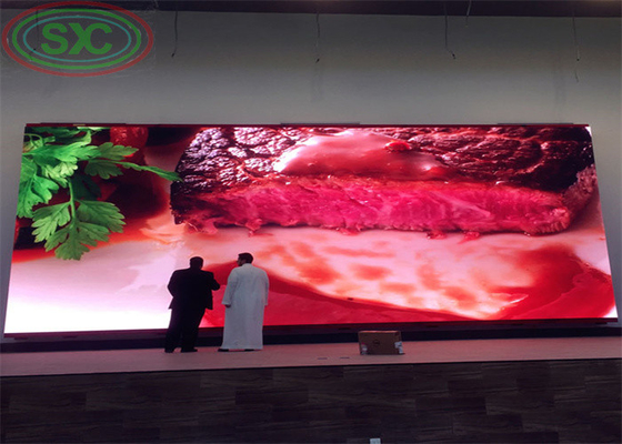 4K indoor P3.91 LED screen mounted on the wall support customize the frame