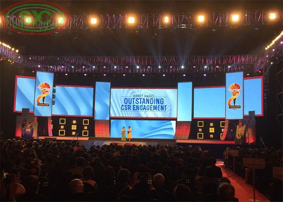Good contrast indoor rental LED screen LED display P3.91 P4.82 LED billboard 5 years warranty