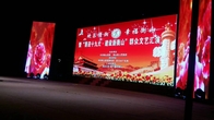 P3.91 Led Video Display Board , Indoor Led Panel Wall 500x500mm Nation Star led wall