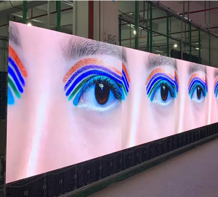 Full Color 40000 Dots/Square Meter SMD LED Rental Screen for Indoor Iron and Steel Cabinets Included