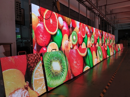 High Resolution P3.91 LED Video Wall Panel 500x500mm Indoor Rental LED Screen