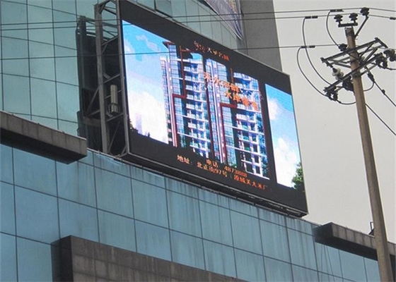 P6 Outdoor Full Color Led Display Screen Energy Saving Advertising Billboard